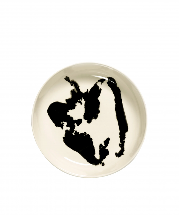 Serax Set 2 Piatti Fondo Feast Bianco Nero Ø.22Cm