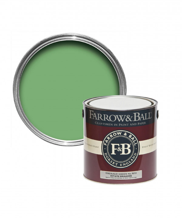 Farrow and Ball Emerald Green No.W53