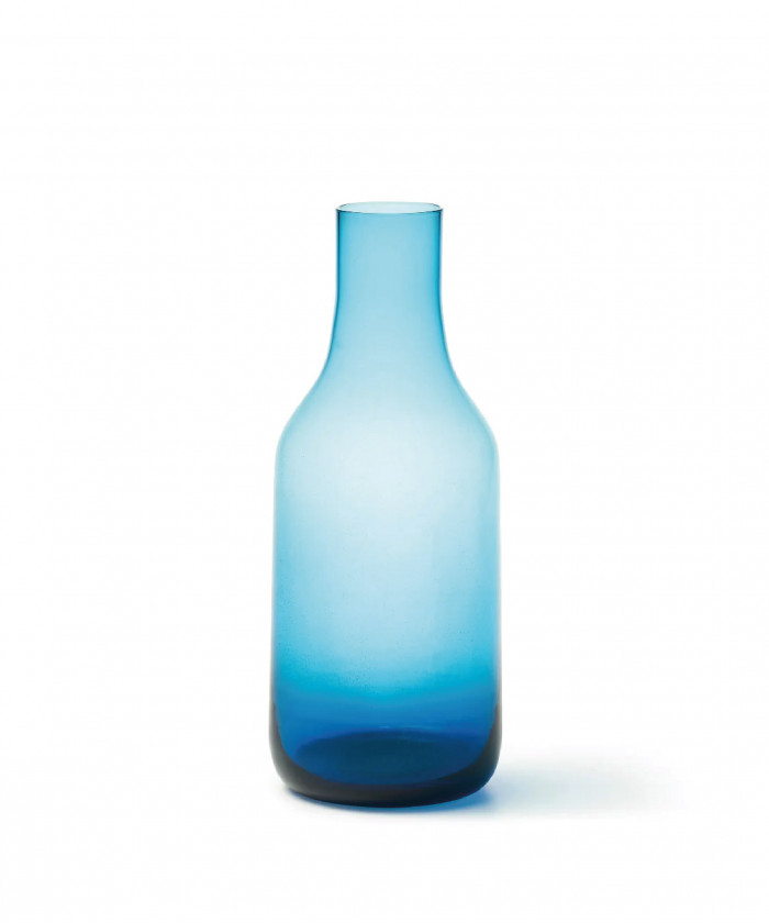 Bitossi Bottiglia-Vaso Blu
